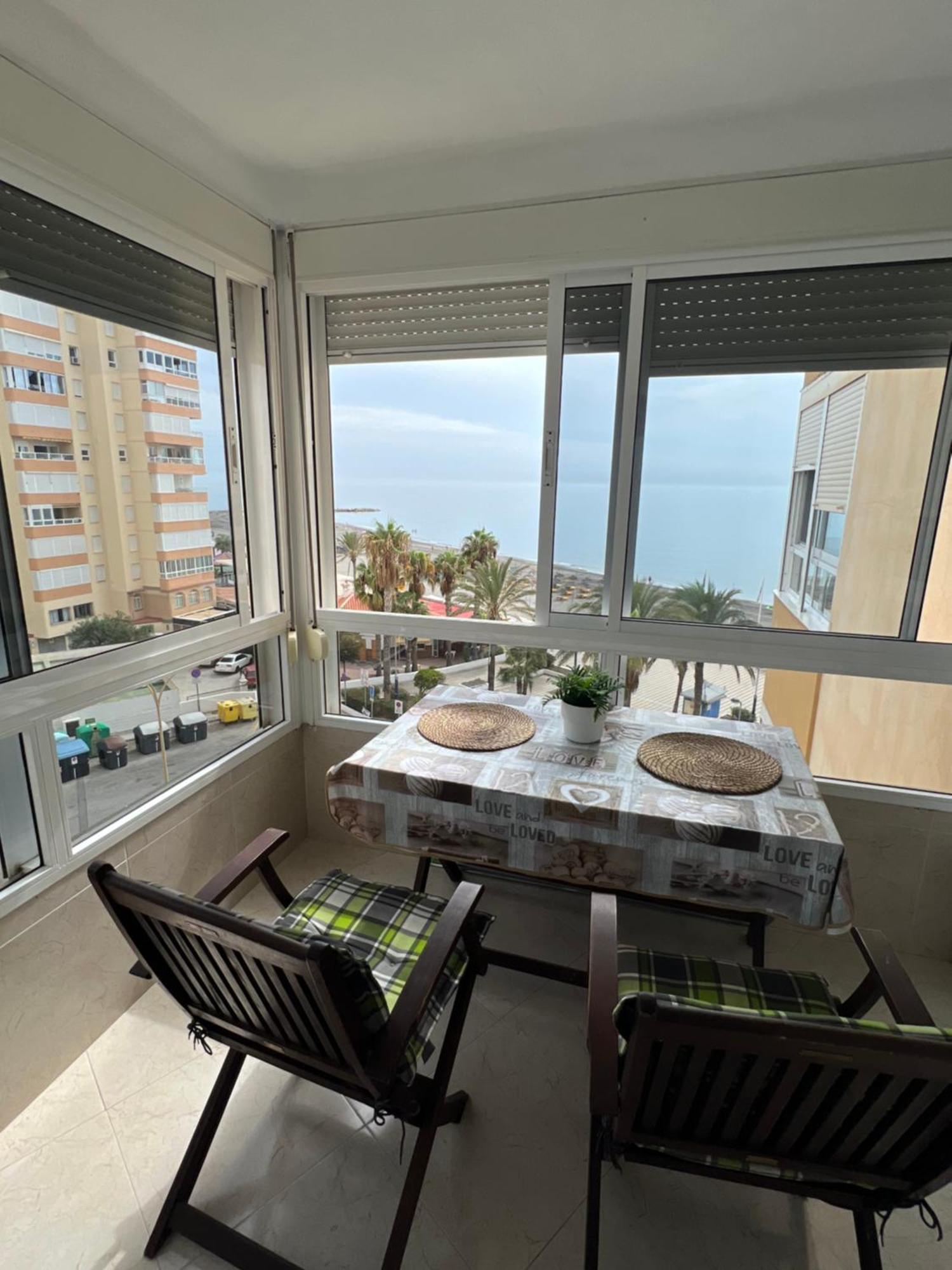 Estudio Mar En Calma, Primera Linea De Playa Con Vistas Al Mar Torrox Esterno foto